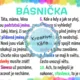 Slovní druhy - plakáty, básnička, přiřazovačka 4