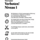 Verboten! Wortspiel – Niveau 1 2