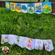 Girlanda, výzdoba třídy a omalovánky - Léto 3