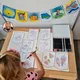 Girlanda, výzdoba třídy a omalovánky - Léto 5