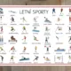Letní sporty - Demonstrační karty 5