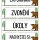 Výzdoba třídy - LES (1. část) 4