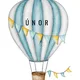 Narozeninovník-horkovzdušné balony 2