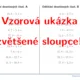 Odčítání desetinných čísel, 26 sloupců, matematika 5