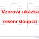 Sčítání a odčítání celých čísel, 26 sloupců, matematika 6