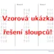Odčítání zlomků, 26 sloupců, matematika 6