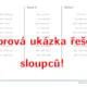 Odčítání desetinných čísel, 26 sloupců, matematika 6