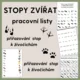 STOPY - set aktivit (plakát, domino, pexeso, pracovní listy, přiřazování dvojic) 2