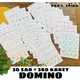 Matematické domino do 20 bez přechodu 10, 30 SAD 2