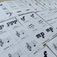Třísložkové karty - Hudba 4