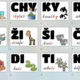 Tvrdé a měkké slabiky - boho téma 2