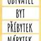 Vyjmenovaná slova - pásy na zeď 5