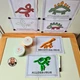 Dinosauři - modelovací podložky 2