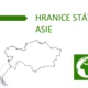 Asie, obrázky hranic všech států Asie, zeměpis 2