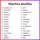 Shopping list - food (procvičování slovíček) 2