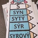 VYJMENOVANÁ SLOVA - PŘÍŠERKY - PŘEHLEDY, záložky, kartičky 5