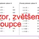 Převody jednotek výkonu, 26 sloupců 5