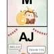 Výzdoba třídy - ZOO 4