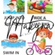 Flashcards - verbs (activities, hobbies) 2