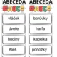 Abeceda - řadíme slova 2
