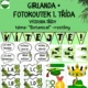 GIRLANDA a fotokoutek pro 1. třídu BOTANICAL, rostliny 2