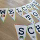 Uvítací girlanda - WELCOME TO SCHOOL 3