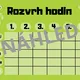 ROZVRH HODIN - příšerky 3