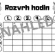 ROZVRH HODIN - příšerky 4