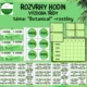 Rozvrh hodin- téma Botanical, rostliny 2
