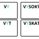 Vyjmenovaná slova po V – rozřazovací karty, aktivity 3