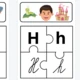 Puzzle - písmena 4 tvary 3