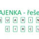 BĚHACÍ KVÍZ s tajenkou – ČTVERCOVÁ SÍŤ – obvod a obsah rovinných útvarů 2