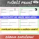 PRAVOPISNÉ VYBARVOVAČKY + TVŮRČÍ PSANÍ (FANTASY) 4