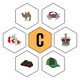 ENG - ALPHABET (HEXAGONY) 3