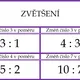 Poměr - zvětšení nebo zmenšení? 2