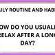 DAILY ROUTINE CONVERSATION CARDS 3