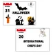 Classroom calendar - October 2