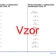 Druhá mocnina a odmocnina desetinných čísel | matematika | 26 sloupců 3