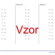 Druhá mocnina přirozených čísel | matematika | 26 sloupců 4