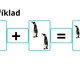 Matematické dovednosti - kartičky - čísla a grafická znázornění čísel pomocí zvířátek 4