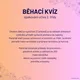 BĚHACÍ KVÍZ - opakování učiva 2. třídy 2