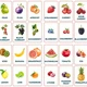 FRUITS - English flash cards 2