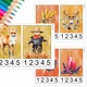 PUZZLE PROUŽKY - BAREVNÝ PODZIM 2