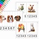 PUZZLE PROUŽKY - DOMÁCÍ ZVÍŘÁTKA  2