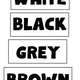 Colours - classroom decor 5