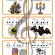 Halloweenské rytmické bingo 3