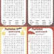 Word Search Puzzles | Osmisměrky v angličtině 3