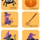 Halloween - práce s textem, slovíčka, spojovačky 2