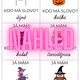 Halloweenské učení - ČJ 3