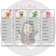 Abecední seřazovačka s příšerkami - očísluj podle abecedy, jednodušší verze 3